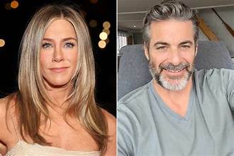 Jennifer Aniston smiles warmly beside Jim Curtis in a cozy candid photo celebrating his birthday with the caption “My Love.”
