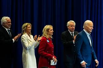 Kennedy family members attending a public gathering in 2025