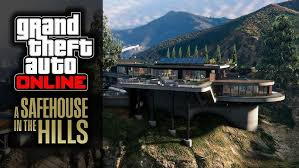 “New GTA V safehouse overlooking Vinewood Hills”
