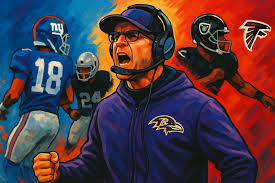 NFL coaching carousel graphic following Harbaugh firing