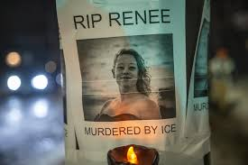 Social media campaign raising awareness about Renee Nicole Good