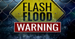 Monday morning started with an alert. A flash flood warning went into effect early. The National Weather Service issued it at 4:29 a.m. Monday.